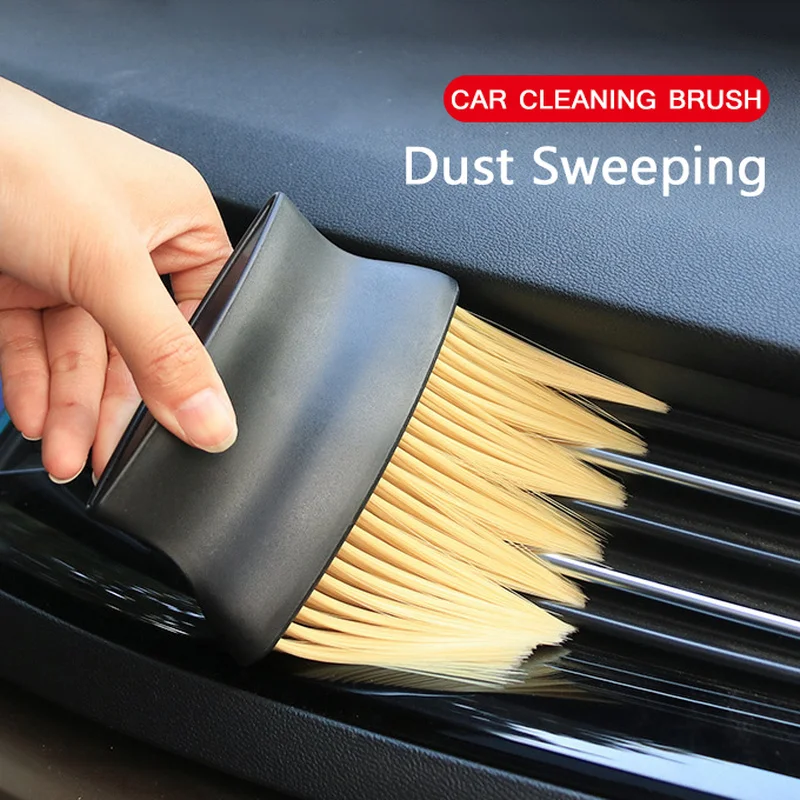 Car Air Outlet Cleaning Brush Dashboard Conditioner Detailing Dust Sweeping Tools Auto Interior 1005003748895121