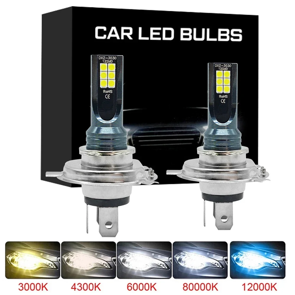 H4 H7 LED Headlight H11 H8 H9 H10 H1 H3 Car Fog Light Bulbs 9005 9006 Auto Driving Running (2Pcs) 1005003975157726