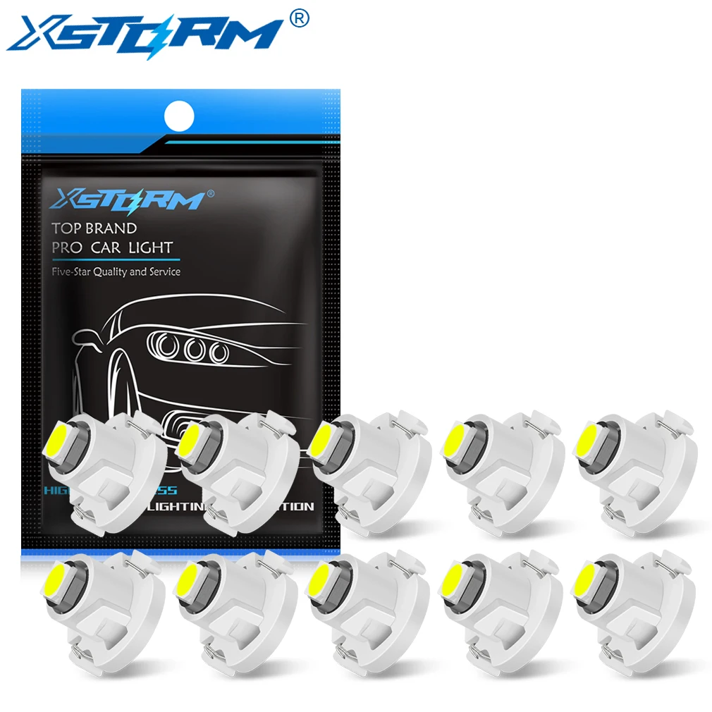 T3 LED T4.2 T4.7 Bulb Canbus 3030SMD Car Interior Lights Indicator Wedge Dashboard Warming (10Pcs) 1005005191930500