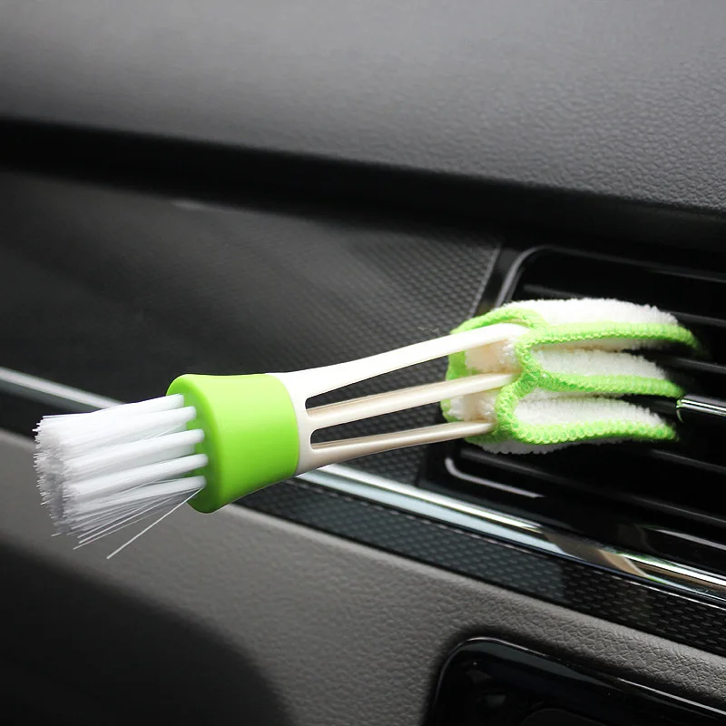 Car Cleaning Brush Air Conditioner Vent Cleaner Detailing Dust Removal Blinds Duster Outlet 1005005585889359