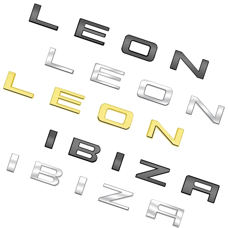 Car Emblem Metal Badge 3D Logo Body Decals Rear Sticker for Racing Ibiza Leon E-Racer Ateca 1005006152348503