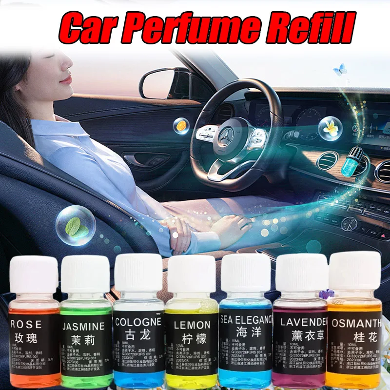 Car Perfume Refill Liquid Essential Oil Air Freshener Replenishment for Auto Natural Plant Aroma 1005006919606573