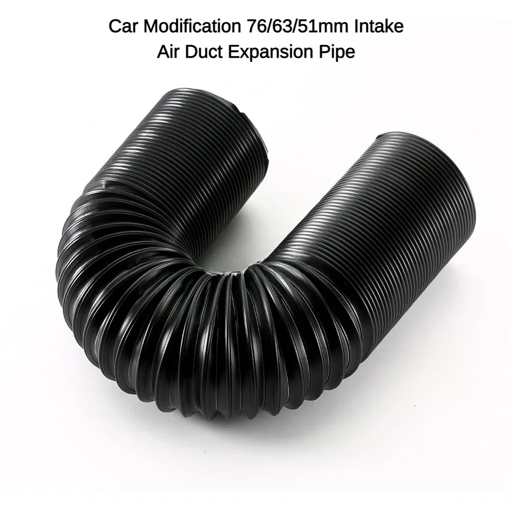 Car Cold Air Intake Tube Kit 2.5inch 3inch Flexible Inlet Duct Pipe System 50mm 63mm 76mm Universal 1005007038190494