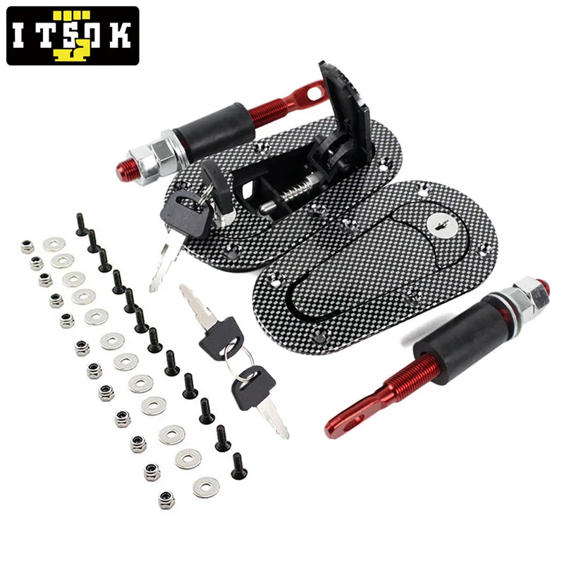 Racing Car Hood Pin Universal JDM Engine Bonnet Pin Latch Kits 1005007136068522