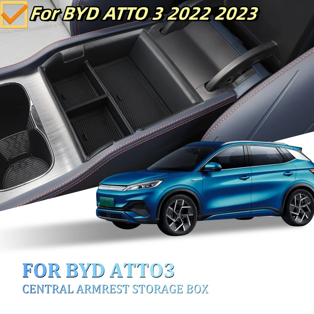 Car Center Console Organizer Armrest Storage Box Tray Container Pallet for BYD ATTO 3 ATTO3 2022 1005007163394882