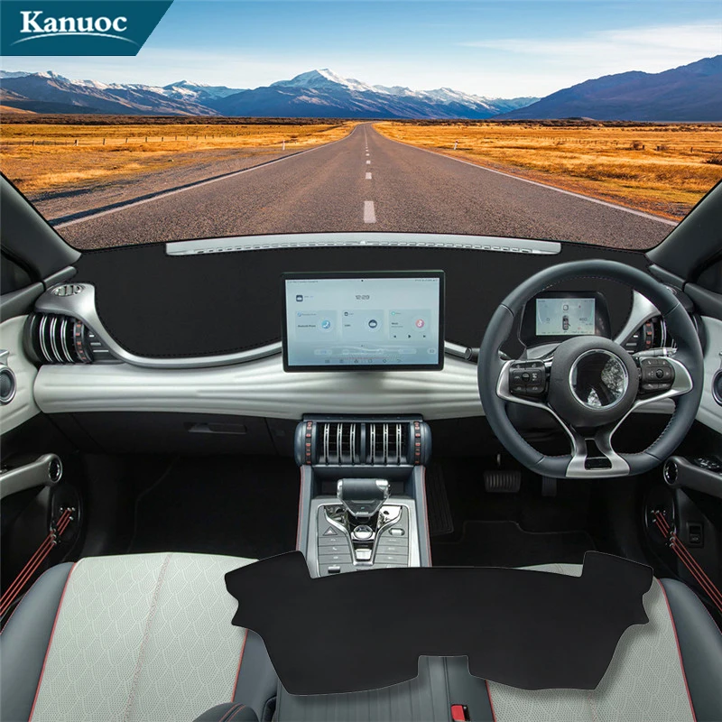 Car Styling Interior Accessories Right-Hand Drive Dash Mat Anti-Slip Sunshade Dashboard Cover Pad 1005007913512630