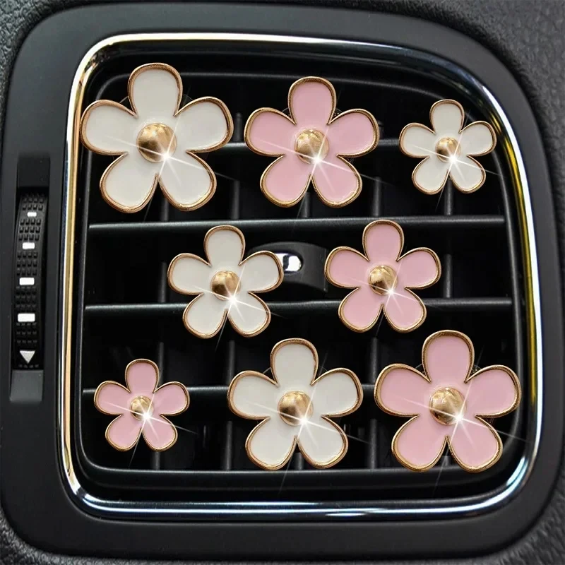 Car Outlet Vent Perfume Clips Cute Flower Air Freshener Diffuser Conditioning Aromatherapy Clip 1005008159093591