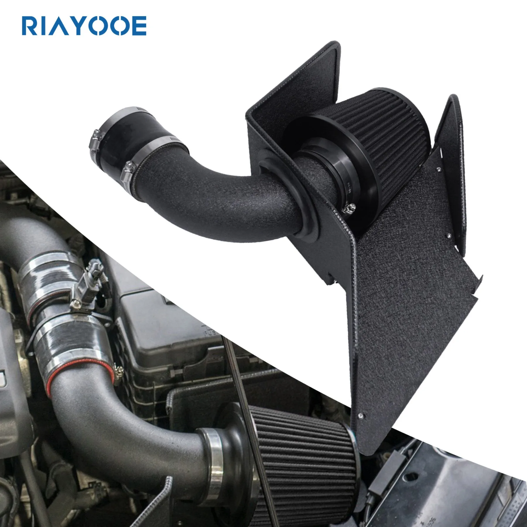 Diesel Engine Cold Air Intake Kit for VW Golf MK5 MK6 GTD Jetta MK3 MK4 Passat B6 B7 CC Sharan 1005008387657333
