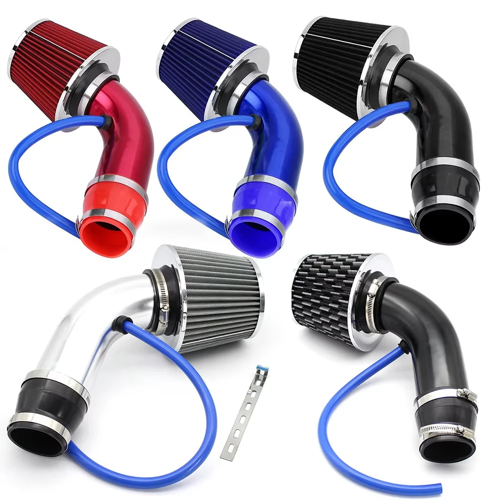 76 MM Car Intake Aluminum Pipe with Air Filter Intake System Turbocharged Pipe Kit (3inch) 1005008763635756