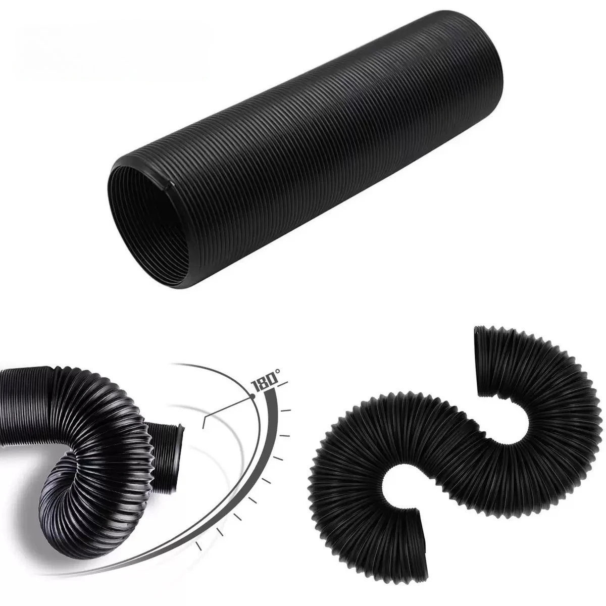 Car Cold Air Intake Tube Kit 2inch 2.5inch 3inch Flexible Inlet Duct Pipe System 51mm 63mm 76mm 1005008820574742