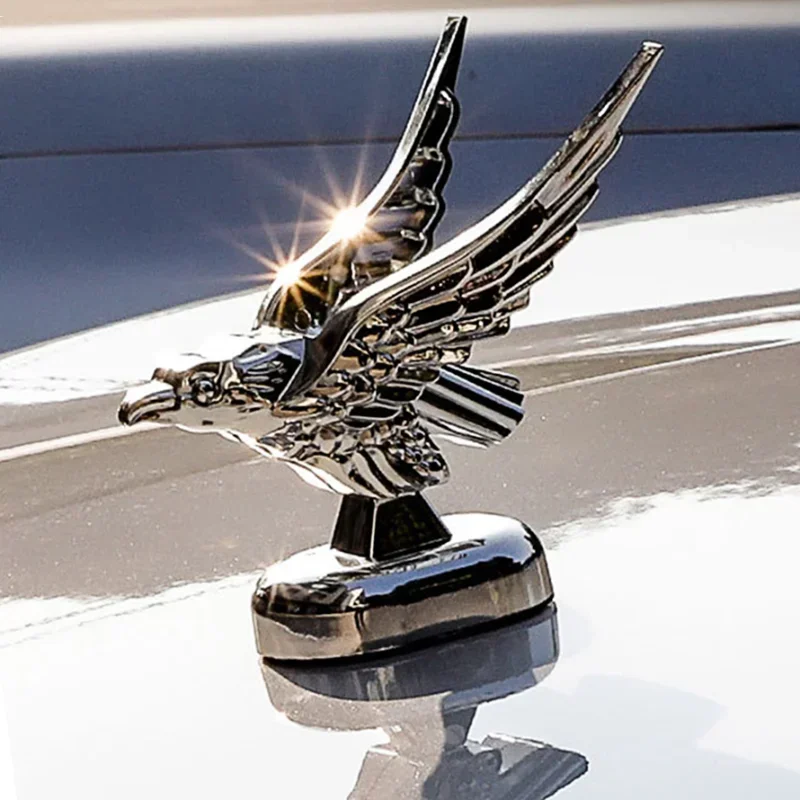 Car Eagle Emblem Ornament Decoration Engine Hood 3D Modification Badge Logos Exterior Decor 1005009436967750