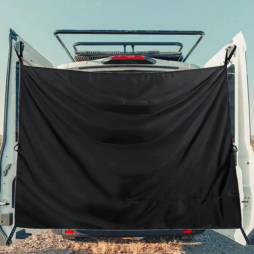 Camper Van Rear Door Curtain Shade Cover Car Privacy Adjustable Sunshade for Changing Clothes 1005009458757002