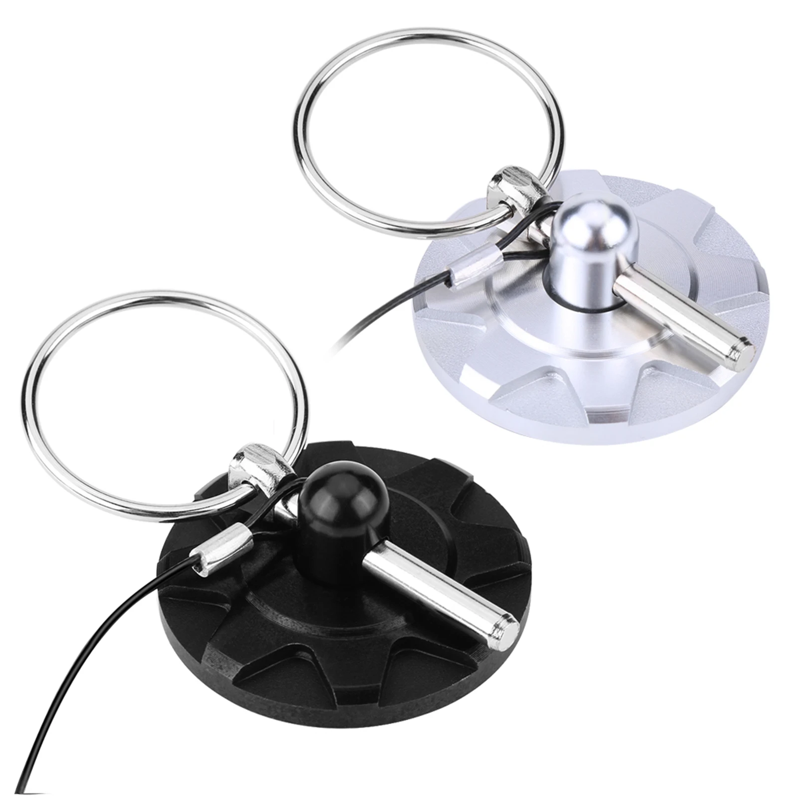 Bonnet Pin Lock Universal CNC Billet Aluminum Racing Hood Latch Appearance Kit (2pcs) 1005009578410488