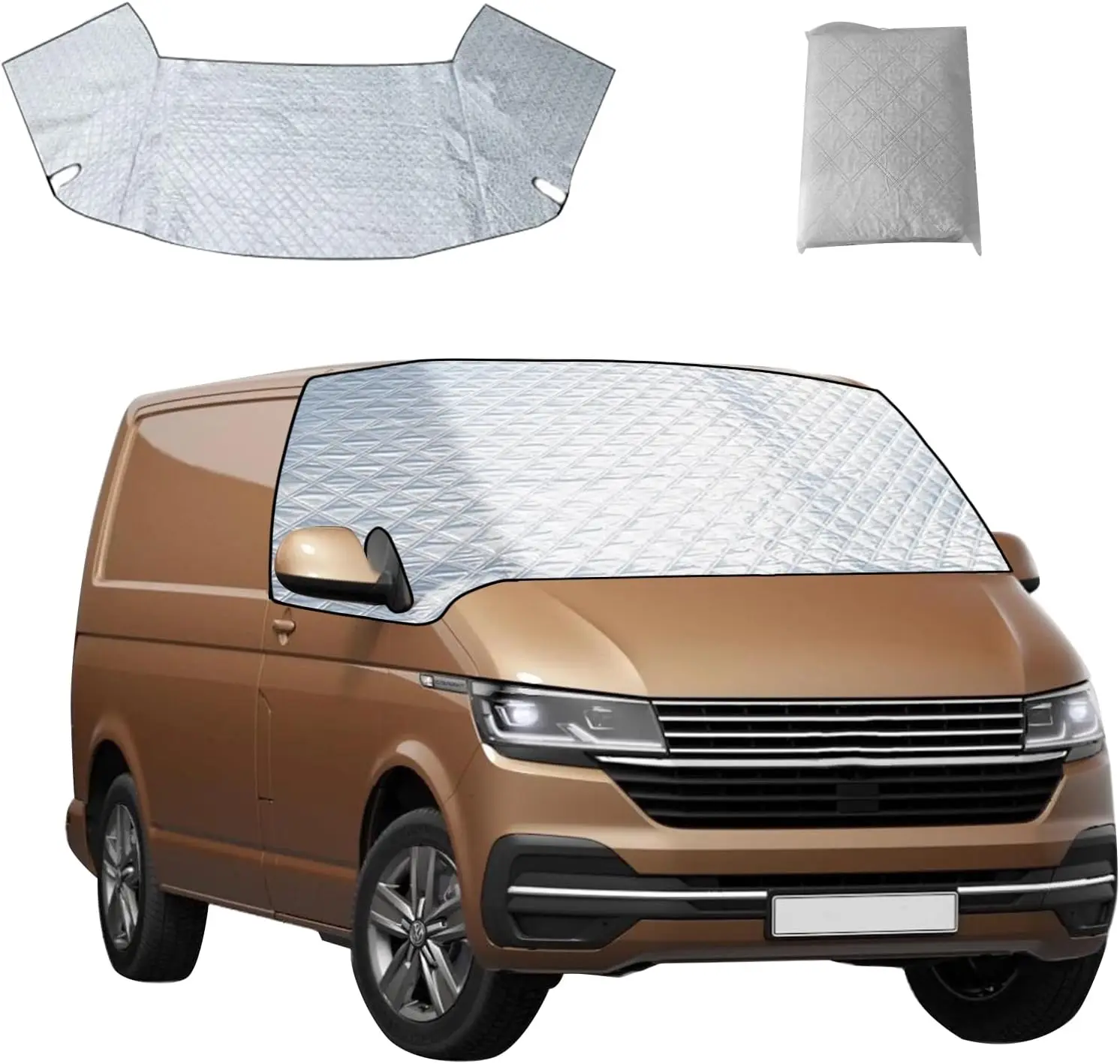 Windscreen Cover for VW T6 Transporter Anti Frost Ice Dust Window VW T6 2016-2022 Motorhome Vans 1005009793022423