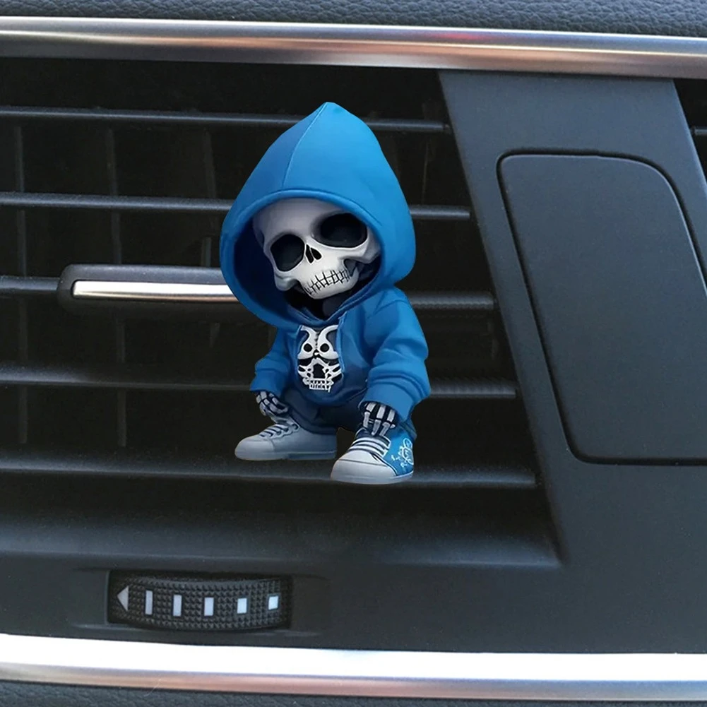 Creative Skull Car Air Freshener Diffuser Outlet Vent Perfume Clips Ventilation Clip Interior 1005009808729415