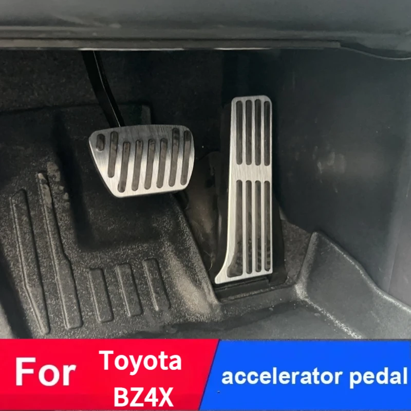 Car Pedals Cover for Toyota BZ4X 2022 2023 2024 Subaru Solterra Accelerator Brake Stainless Steel 1005010059814776