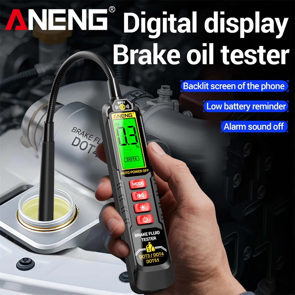 Brake Fluid Tester Accurate Oil Quality Check Detector ANENG BF01 Car Liquid Digital Vehicle Auto 1005010087127587