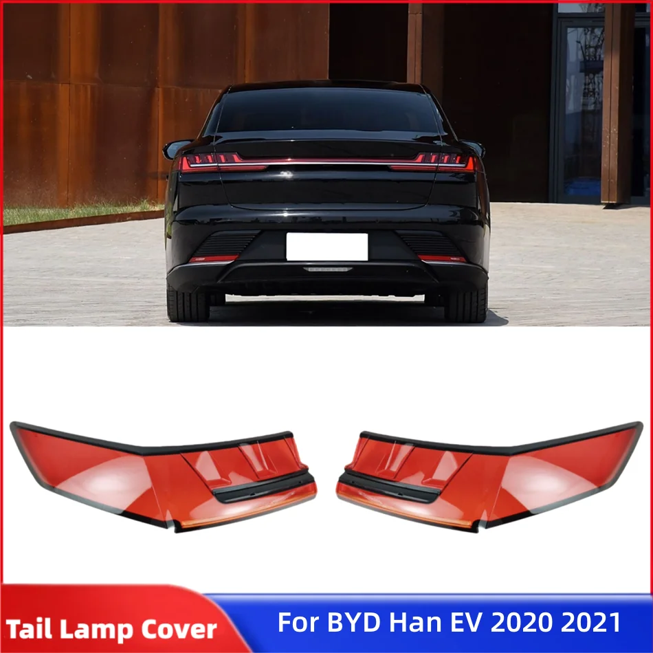 For BYD Han EV 2020 2021 Car Rear Light Accessories Replacement Parts Brake Lights Housing Cover 1005010222287763