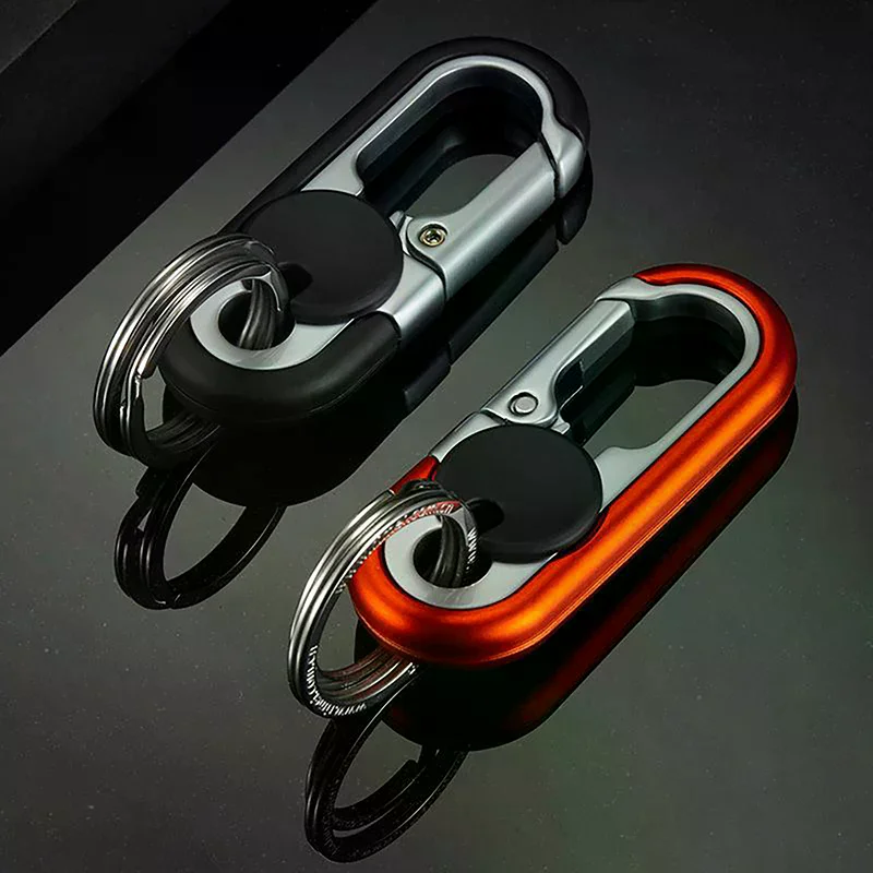 Car Keychain Creative Key Holder Men Fashion Camping Climbing Metal Ring Styling Auto Keyring 1005010537932894