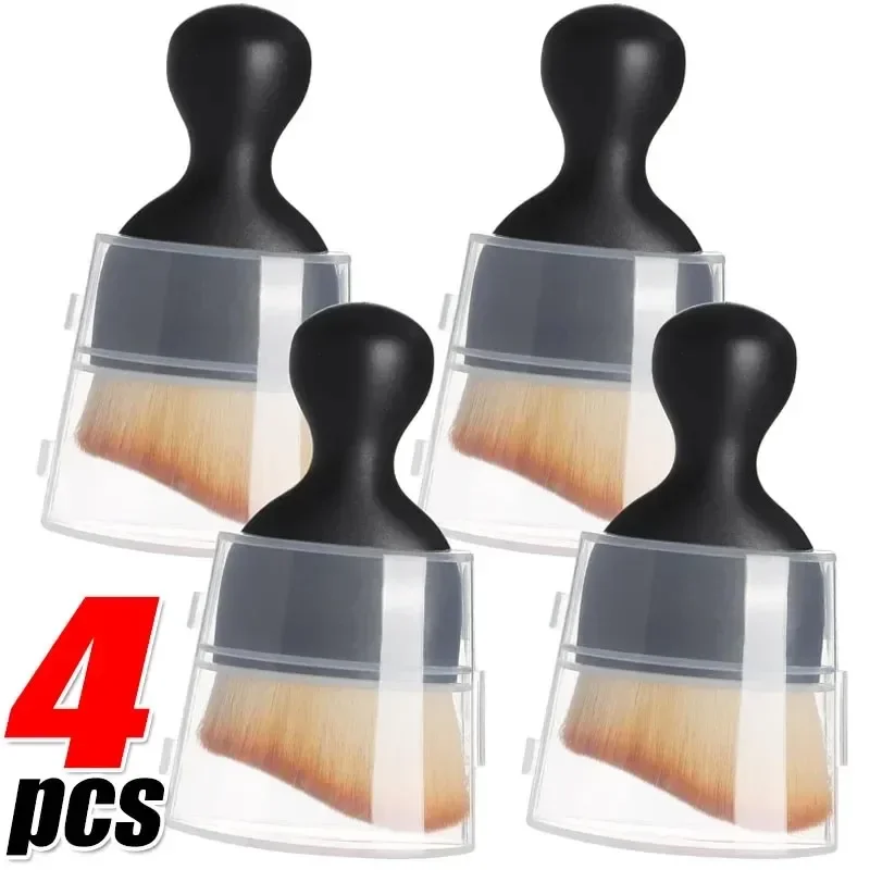 Car Interior Cleaning Brush Conditioner Air Outlet Soft Fur Clean Brushes with Shells Crevice Dust 1005010685099955