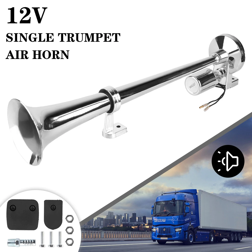 Car Air Horn Set Auto Parts 12V24V Waterproof for Boat Truck SUV Super Loud with Wires and Relay 1005010701381864