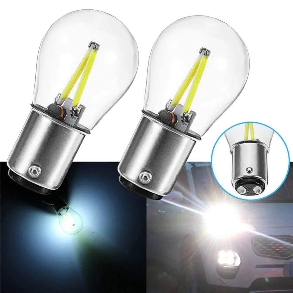 1157 BAY15D Led Brake Lights Bulb Super Bright P21/5w Car Bulbs Auto Light Source White 12v (1pcs) 1005010812573217