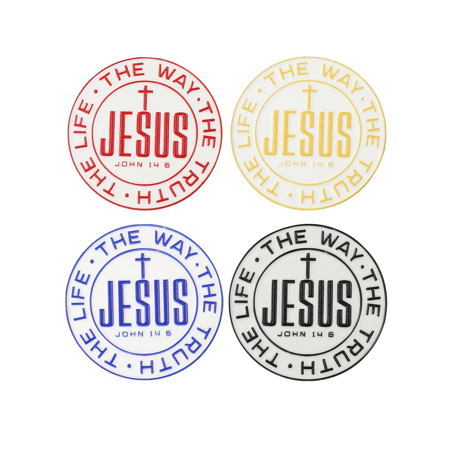 3D THE WAY・THE TRUTH・THE LIFE Car Emblems (1pcs) 1005011643545247