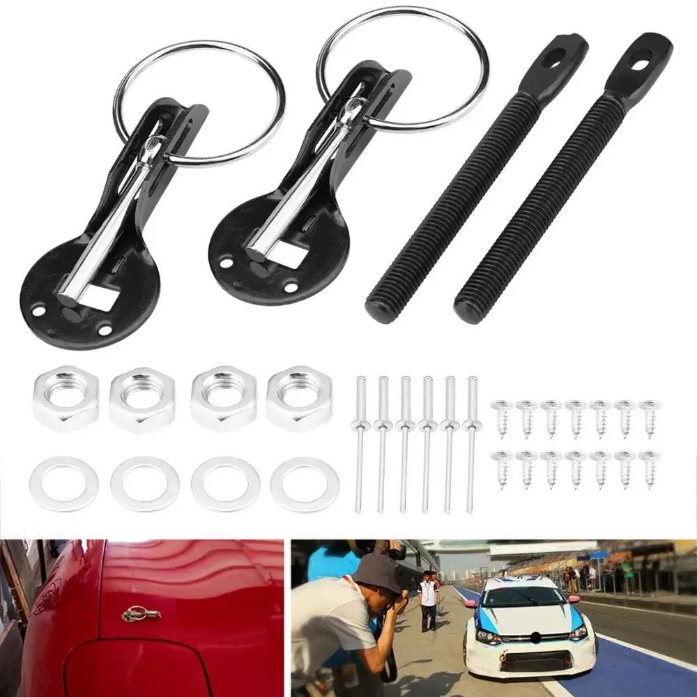 Universal Car Bonnet Hood Lock Latch Pins Kit 1005011853615312