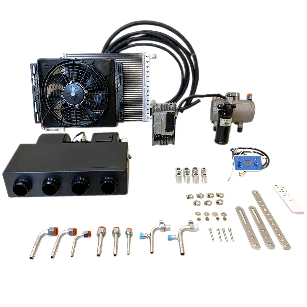 Universal 12V 24V Vehicle Air Conditioner Aire Acondicionado 12 Volt Car Electric Conditioning 1005011935871031