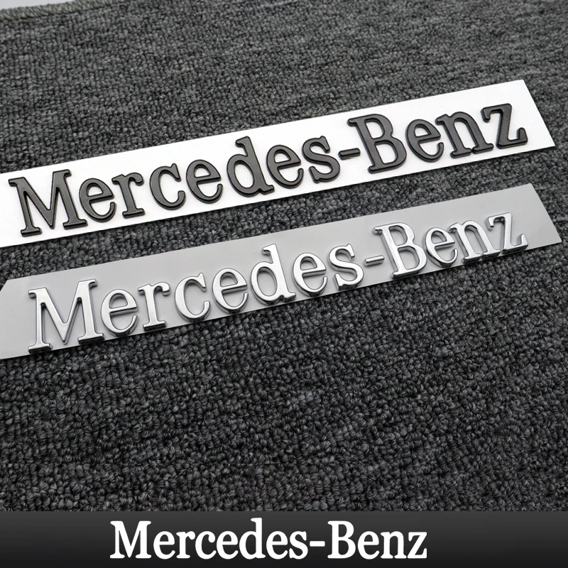 Car 3D Emblem Accessories Trunk Body Badge Decoration Stickers for Mercedes Benz AMG GLE GLS CLA 1005012145282601