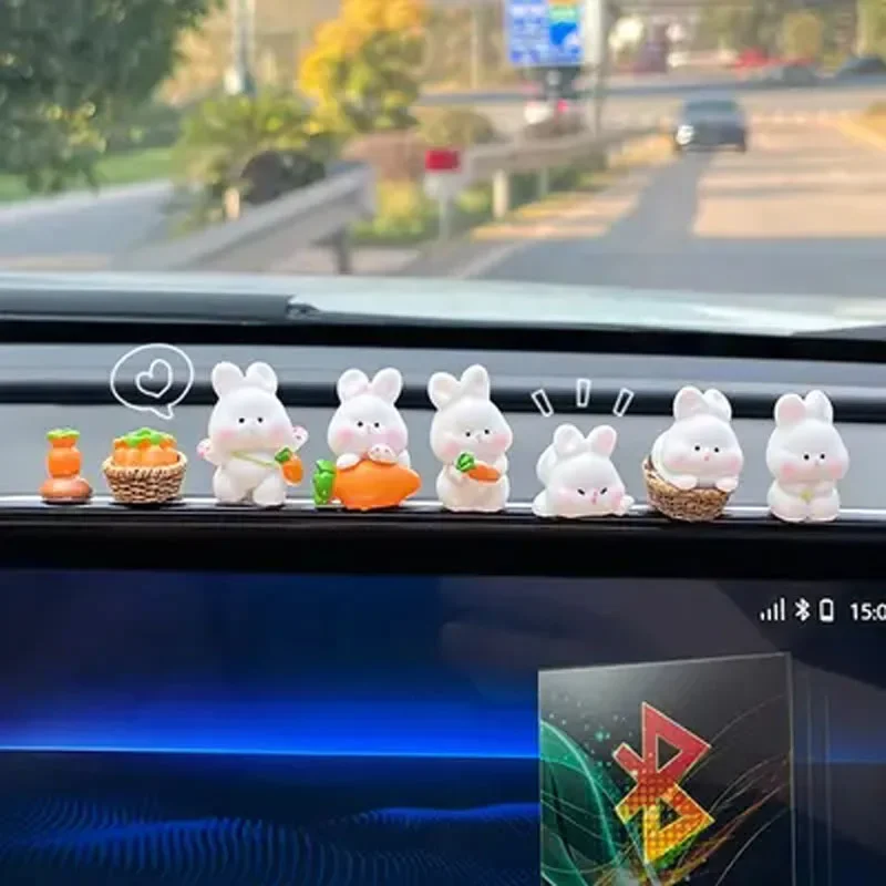 Car Interior Accessories, Car Center Console Decorations, Cute Bunny Car Accessories 1005012218297404
