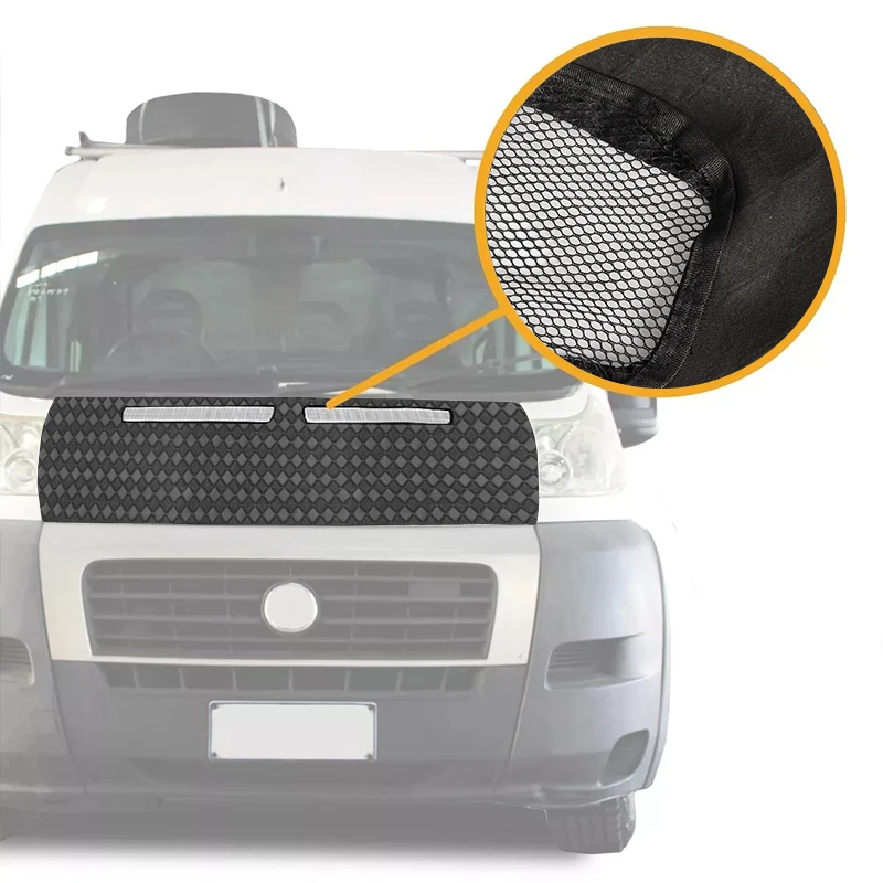 New Bonnet Bra Cover Protector Guard for Fiat Ducato Peugeot Boxer Citroen Relay 2006-2014 PU 1005012440767711