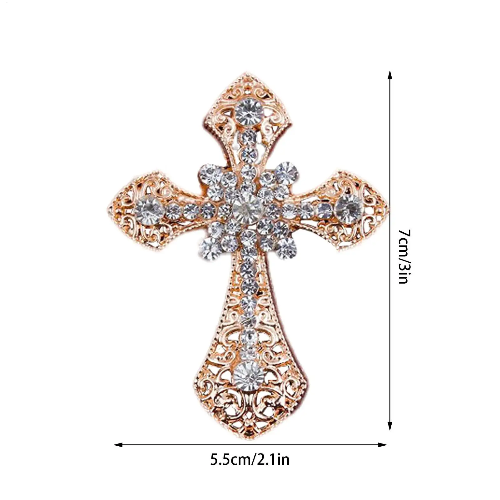 Car Air Fresheners Vent Clips Cross Car Perfume Clip Vent Freshener Aroma Diffuser Decor Bling Car 1005012517956132
