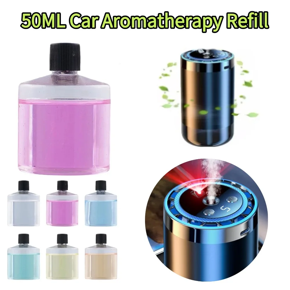 Car Air Freshener Refill Liquid Multiple Fragrances for Smart Automatic Aromatherapy Diffuser (50ml) 1005012574546886