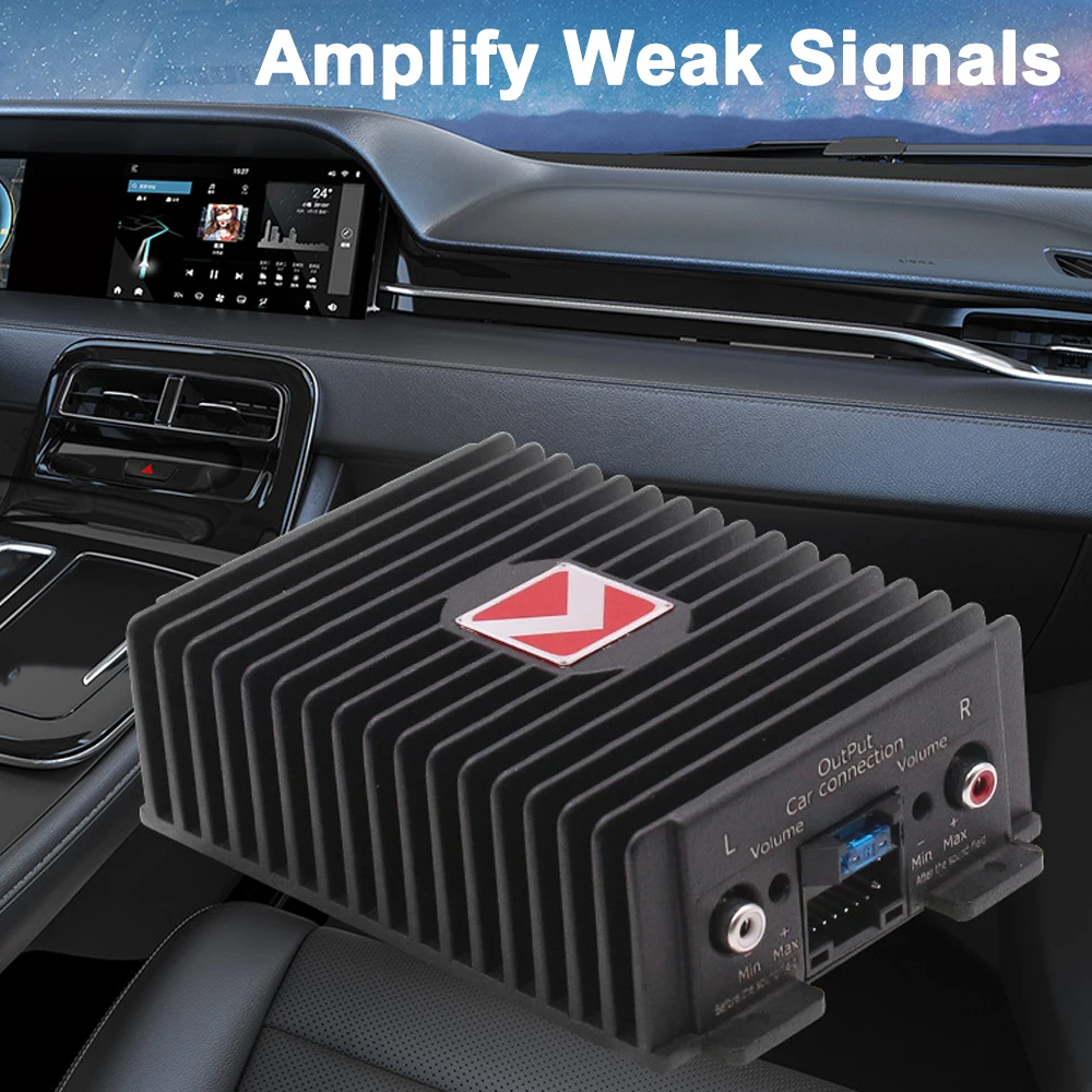 Channel Car Amplifier 80W×4 Class A/B Digital Audio Sound Processor Auto Modify Amp Fit Android 1005012674681096