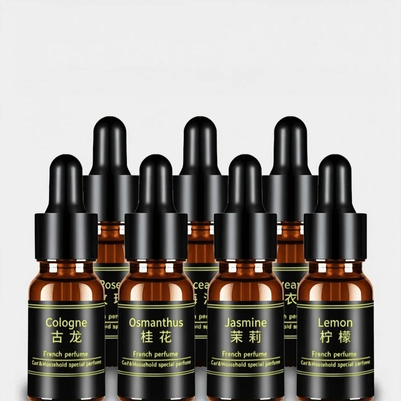 Car Air Freshener Essential Oil Refill Auto Perfume Diffuser Fragrance Dropper Bottle Long Lasting 1005012818343226