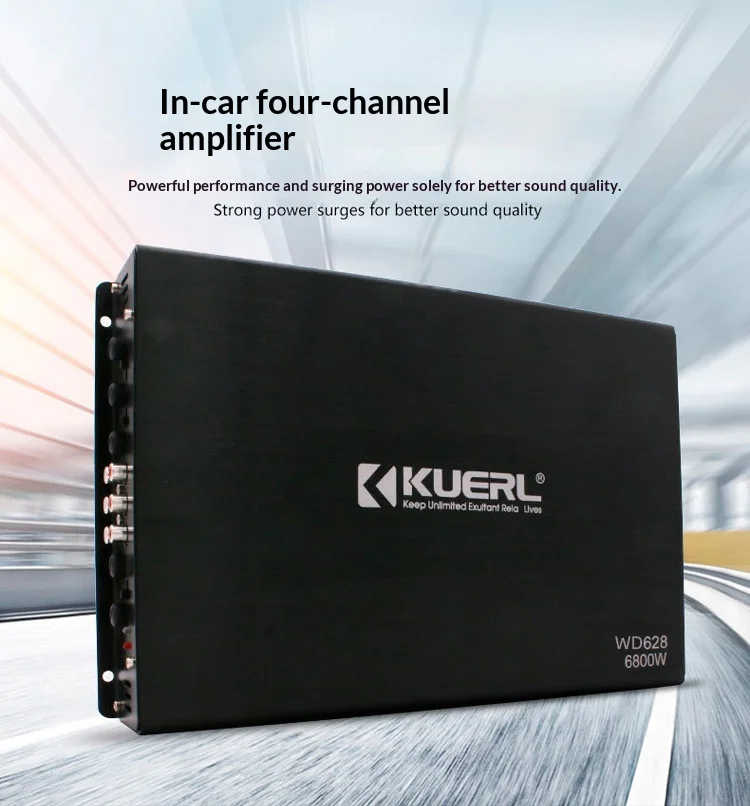 Car Power Amplifier WD628 6800W 4 Channel Digital Audio Subwoofer Sound Use 1005012995865348